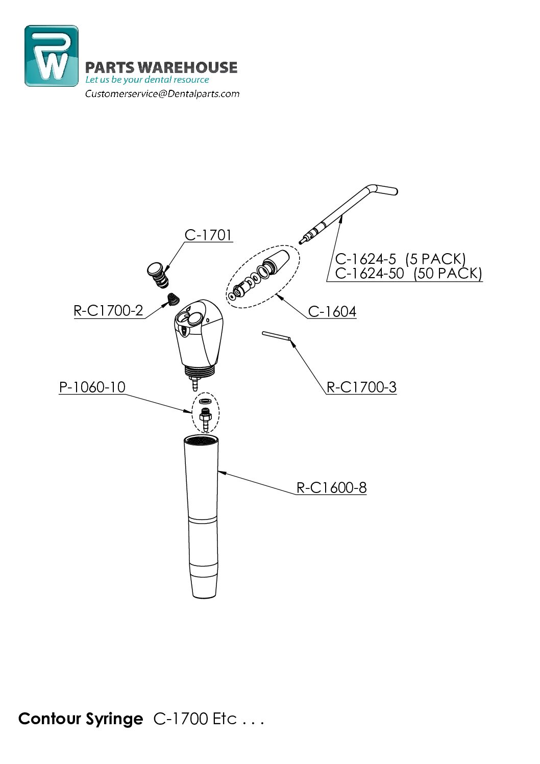 Contour Syringe – Parts Warehouse